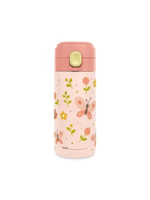 steel junior bottle 320ml butterfly