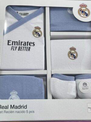 SET 1 PUESTA REAL MADRID AZUL 0-3 MESES