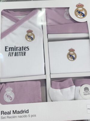 SET 1 PUESTA REAL MADRID ROSA 0-3 MESES