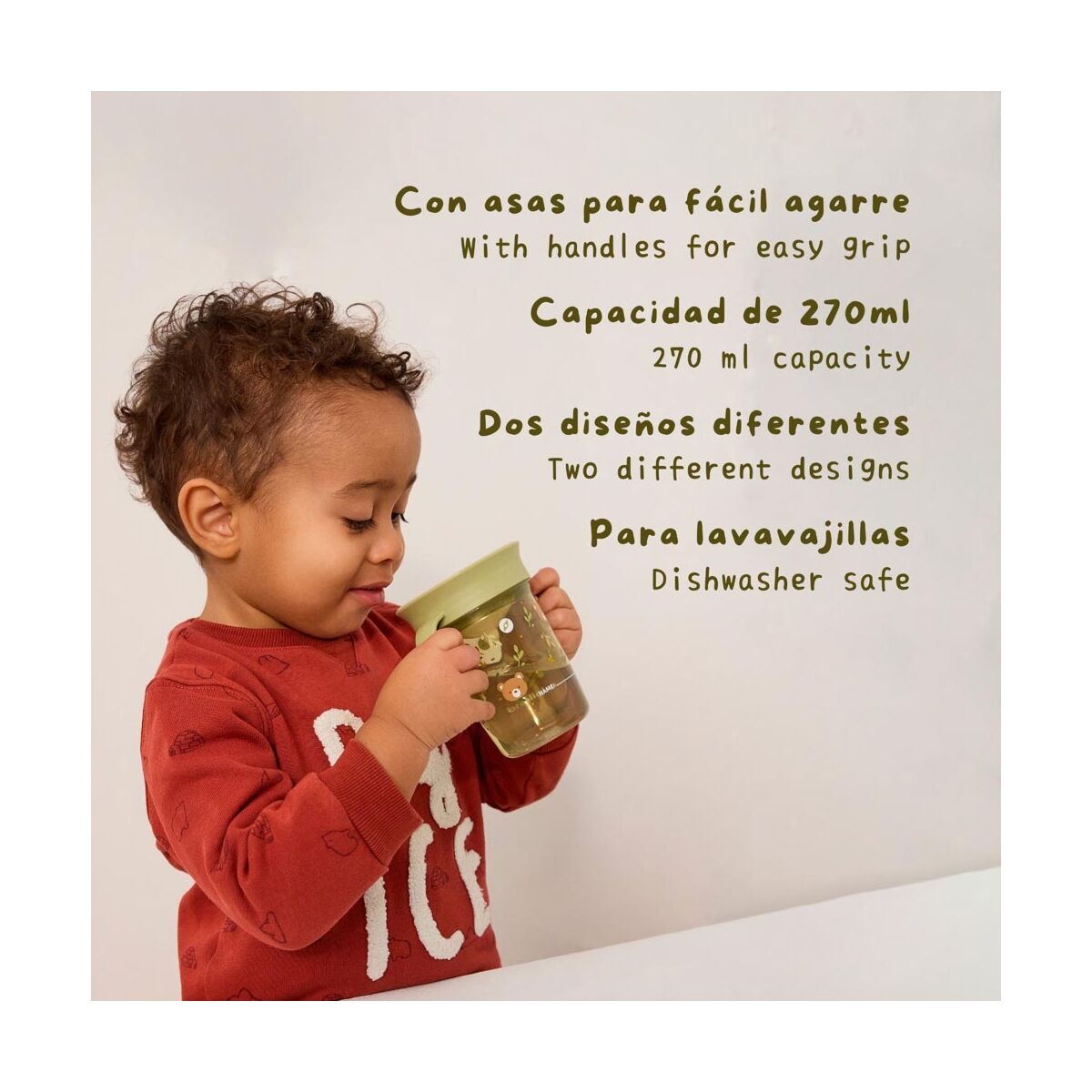 Vaso de aprendizaje sippy cup 360 explorer 2 Vaso de aprendizaje sippy cup 360 explorer - Imagen 2