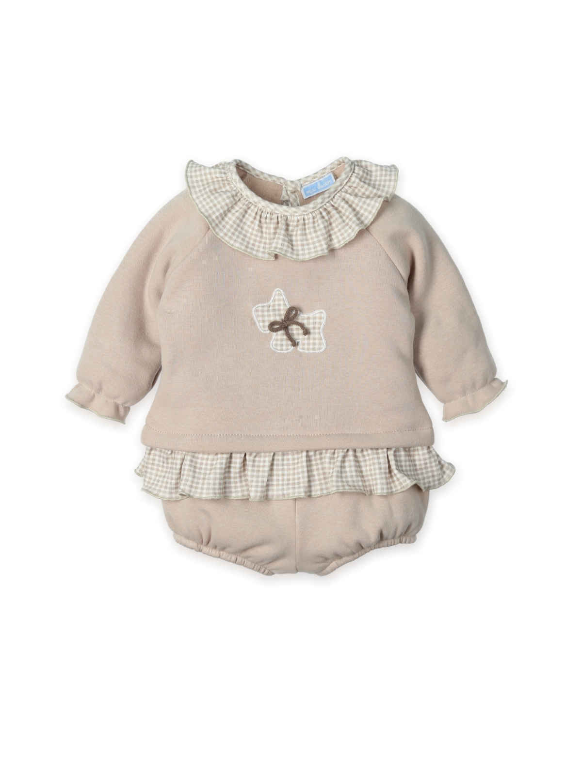 Jesusin ECO bordado + Culotte fleece "WESTY NATURAL" 1 Jesusin ECO bordado + Culotte fleece "WESTY NATURAL"