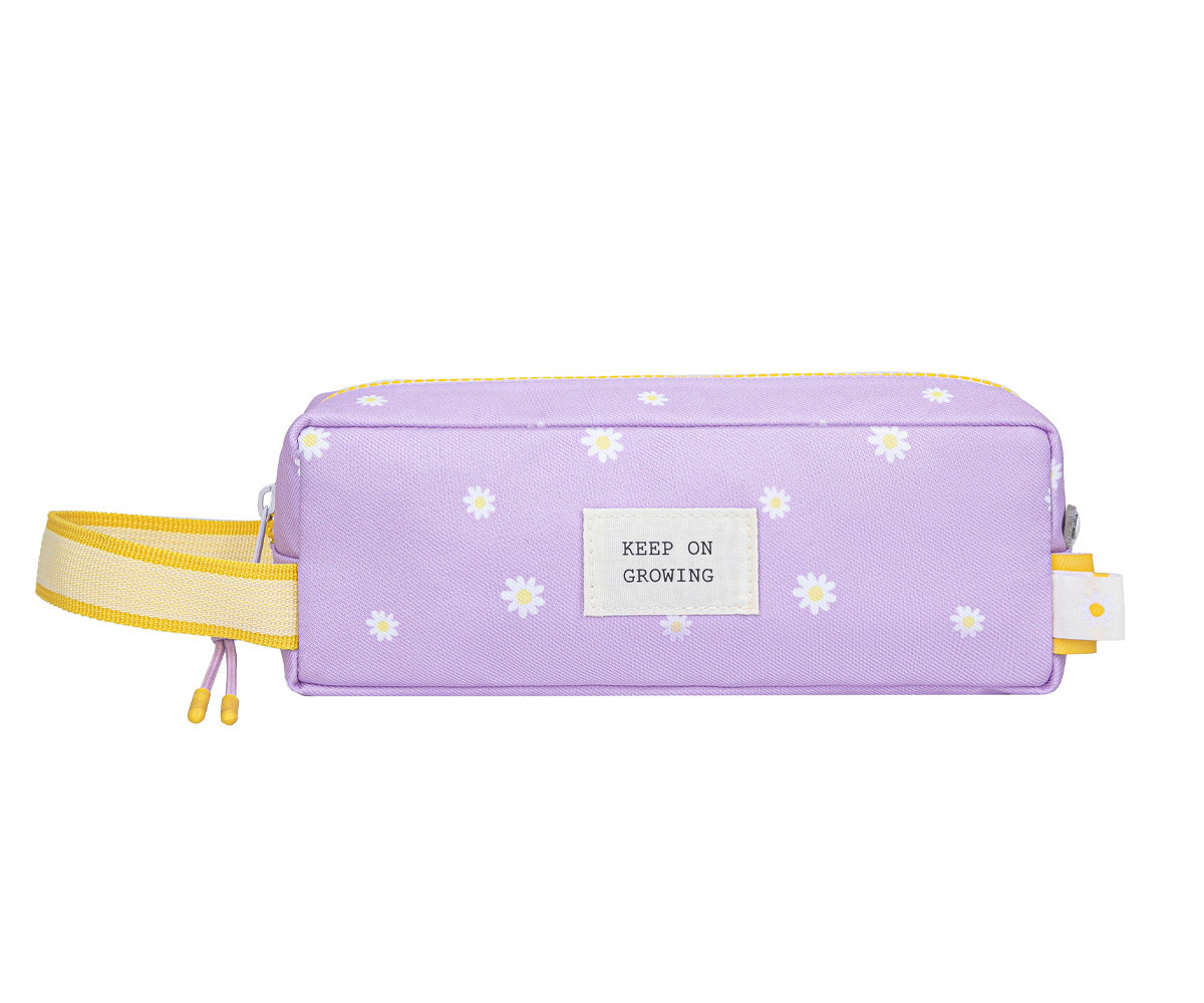 Estuche Escolar May Daisy Lilac 1 Estuche Escolar May Daisy Lilac