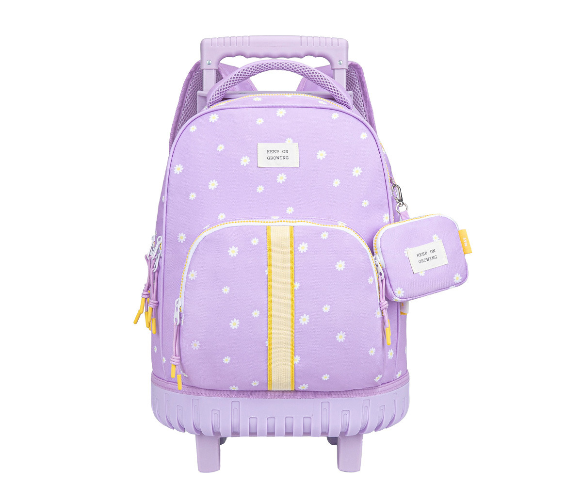 Mochila Escolar Trolley May Daisy Lilac 1 Mochila Escolar Trolley May Daisy Lilac