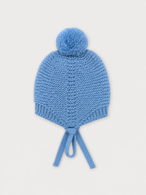 GORRITO POMPON PELO MOD. ANDINO AZULADO