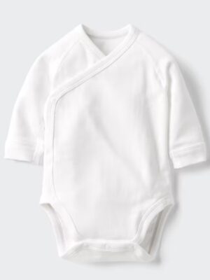 BODY  ALGODON  CRUZADO BLANCO