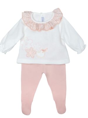 CONJUNTO POLAINA LAZA ROSA