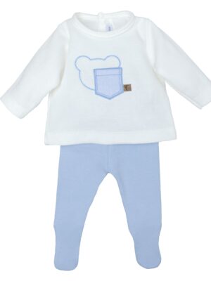 CONJUNTO POLAINA LAZA AZUL