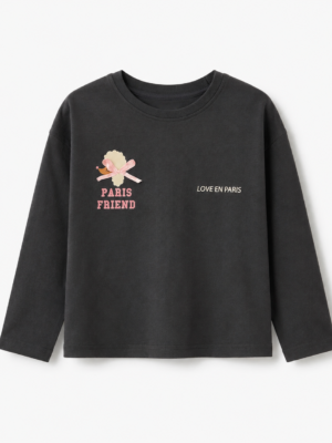 CAMISETA ALGODON PARIS NIÑA