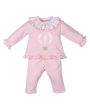 CONJUNTO DE ALGODON GLOBO ROSA 1 CONJUNTO DE ALGODON GLOBO ROSA