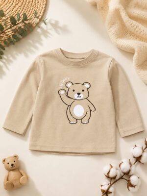 CAMISETA OSITO MARRON