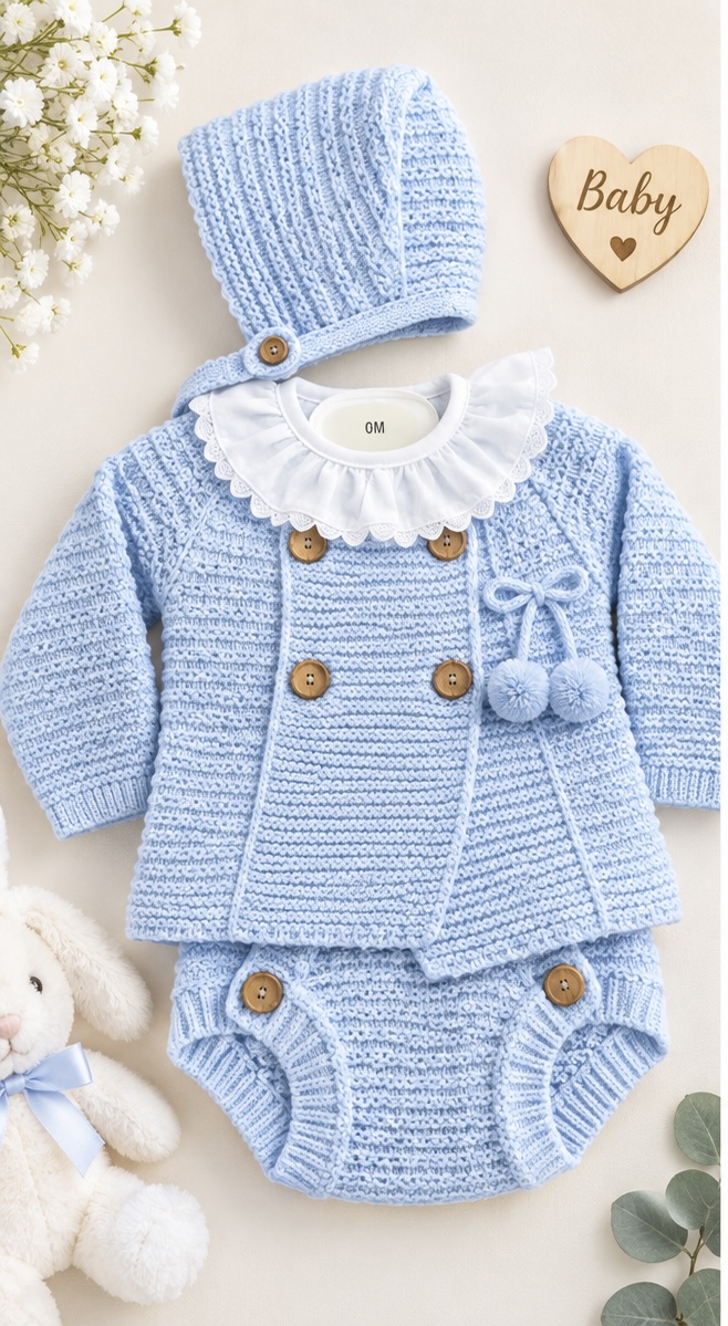 CONJUNTO 4PIEZAS CELESTE 1 CONJUNTO 4PIEZAS CELESTE