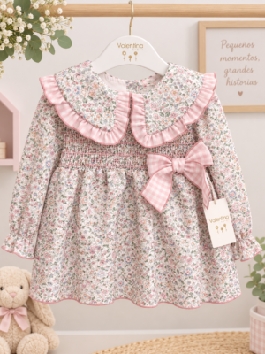 VESTIDO SMOCK - CULOTE  KIKA