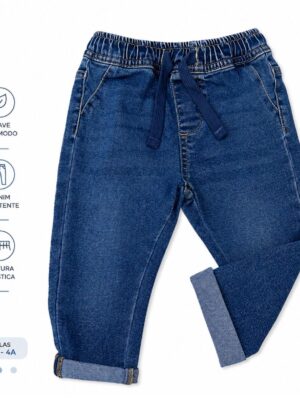 PANTALON VAQUERO CINTURA ELASTICA