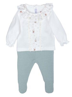 CONJUNTO POLAINA AROSA NIÑA