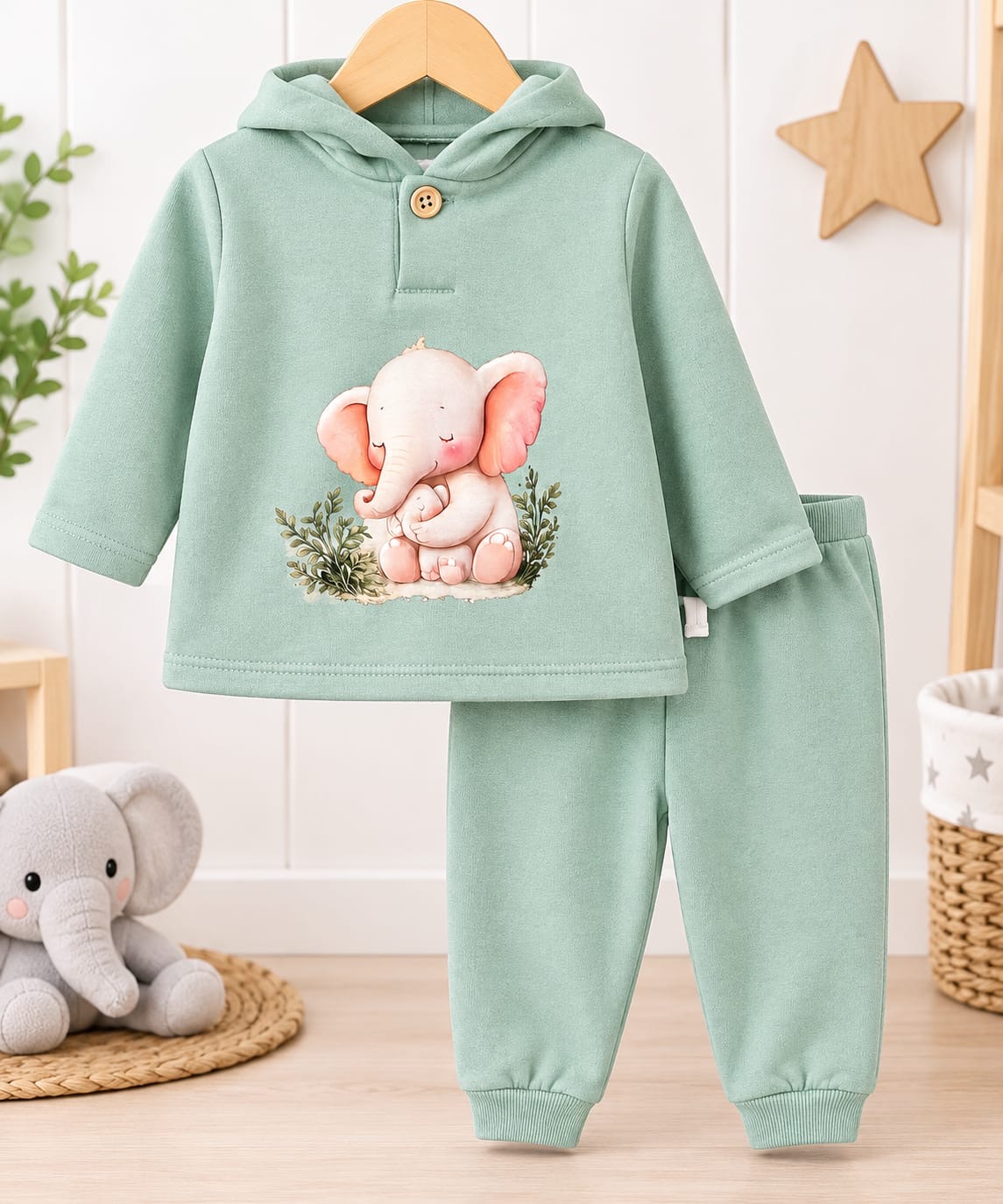 CONJUNTO CHANDALS ELEFANTE NIÑO 1 CONJUNTO CHANDALS ELEFANTE NIÑO