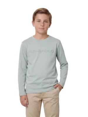 CAMISETA SPAGNOLO EMBOSADO NIÑO VERDE