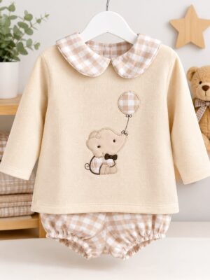 CONJUNTO POLOLO NIÑO ELEFANTE
