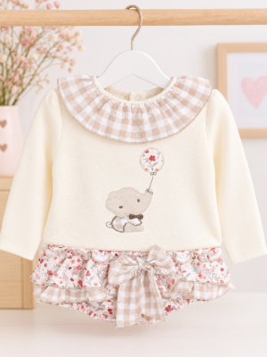 CONJUNTO FALDA ELEFANTE NIÑA